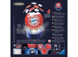 Ravensburger 3D puzzle koule noční světlo: FC Bayern Mnichov