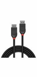 Kabel DisplayPort 1.2 Black Line, samec > samec