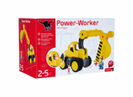 Power-Worker Bagger + Figur, Spielfahrzeug