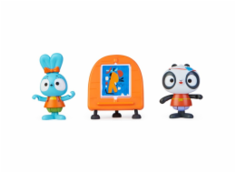 Stateční zajíčci - Malování s králíčkem Boo a Pandou, figurka na hraní