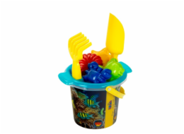 Kbelík na písek AquaAction Coral Reef (1 litr) s příslušenstvím, zahradní herní vybavení