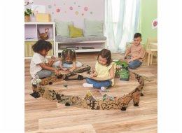 Car-Board Racers - Dino Adventure Set, dráha