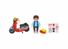 BABY born® Minis - Hrací sada Koloběžka, figurka na hraní
