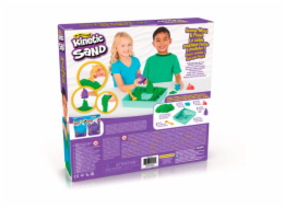 Spin Master Kinetic Sand - Sandbox Set zelený, hrací písek