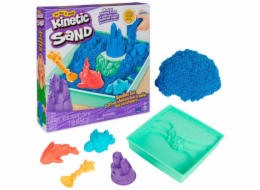 Spin Master Kinetic Sand - Sandbox Set modrá, hrát písek
