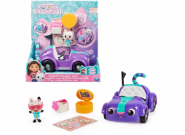 Gabby's Dollhouse - autíčko Carlita s figurkou Pandy Paws, autíčko