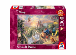 Schmidt Spiele Thomas Kinkade Studios: Kolekce Disney Dreams - Kráska a zvíře, Puzzle