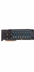 M.2 8x4 Silent Gen4 PCIe adaptér, karta rozhraní