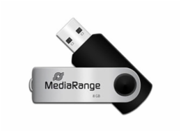 MediaRange Flexi-Drive 8 GB, USB klíčenka