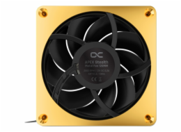 Alphacool Apex Stealth Metal 120mm ventilátor 2000rpm, skříňový ventilátor