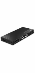 Lindy 2x2 8K60 Matrix HDMI přepínač (černý, EDID správa, dálkové ovládání)