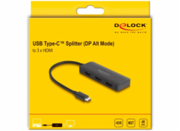 DeLOCK USB-C > 3x HDMI Splitter MST 4K 60Hz