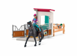 Schleich Horse Club box na koně s Lisou & Storm, figurkou na hraní