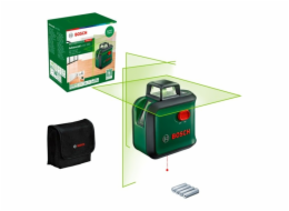 Křížový čárový laser Bosch AdvancedLevel 360