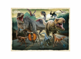 Dětské puzzle Ravensburger Jurský svět Život si najde cestu