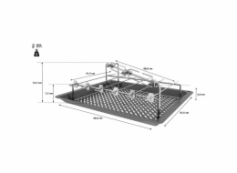 Neff Air Fry grilovací sada Z11CG10X1, plech na pečení