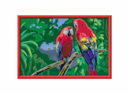 Ravensburger Malba podle čísel - Barevní papoušci