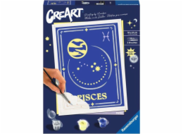 Ravensburger CreArt - znamení zvěrokruhu Ryby, malba