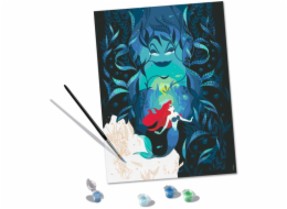 Ravensburger CreArt - Disney Ariel a Ursula, malba