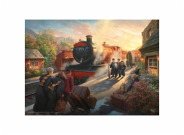 Schmidt Spiele Thomas Kinkade Studios: Kouzelnický svět Harry Potter Bradavický expres, Puzzle