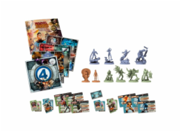 Asmodee Marvel Zombies - Fantastic 4 Under Siege, karetní hra