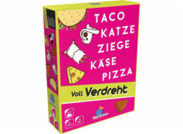 Asmodee Taco Cat Kozí sýr Pizza: Plně zkroucená, karetní hra