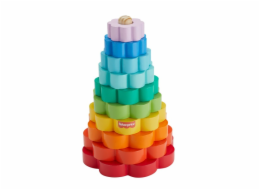 Dovednostní hra na stohování dřevěných kroužků Fisher-Price