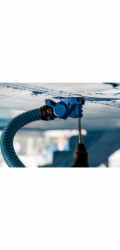Bosch Powertools Adaptér Expert SDS Clean pro vrtání (modrý, pro všechny vrtáky SDS plus O 5 mm - 16 mm)