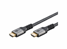 goobay Plus vysokorychlostní kabel HDMI s Ethernetem, 4K @ 60 Hz