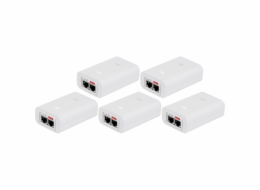 Ubiquiti PoE injektor POE-24-24W-5P, 24 voltů, balení po 5 ks