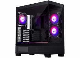 Okna Phanteks XT View Tempered Glass D-RGB - černá