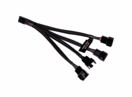 Alphacool Y-kabelový rozbočovač 4-pin na 4x 4-pin PWM, 15cm