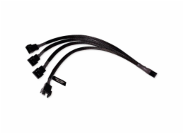 Alphacool Y-kabelový rozbočovač 4-pin na 4x 4-pin PWM, 30cm