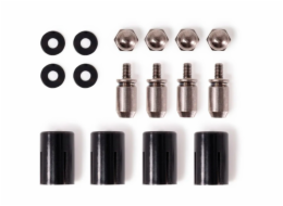 Alphacool Core Push Mounting 17mm M3/M4/UNC 6-32 Sada 4x, montáž/montáž