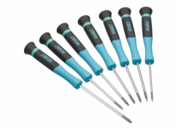 Hazet Sada šroubováků pro elektroniku 811EL-T/7, 7dílná (černá/modrá, šestihranná)