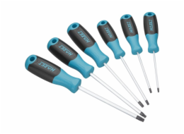 Hazet Sada šroubováků 811T/6 šestihranných, 6dílná (modro-černá, protiskluzová tříkomponentní rukojeť HAZET)