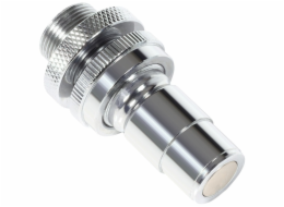 Alphacool ES Rychloupínací BLH1A Zasouvací samice IG s přepážkovým šroubem (chrom/černá (matná))