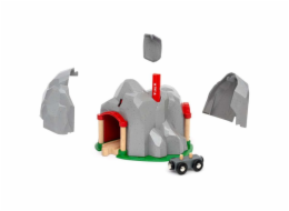 BRIO World Tunnel s funkcí odstřelu, vlak
