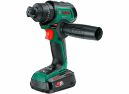 Bosch Powertools Akumulátorová příklepová vrtačka/šroubovák AdvancedImpact 18V-80 QuickSnap (zeleno-černá, 2x Li-ion baterie 2,5 Ah, pouzdro, POWER FOR ALL ALLIANCE)