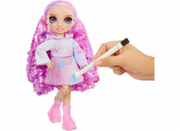 MGA Entertainment Rainbow High Watercolor & Create DIY Fashion Doll - Violet Eyes
