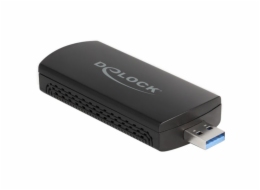 DeLOCK Wi-Fi 6E dual band WLAN USB adaptér AX3000, WLAN adaptér