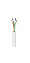 Goobay Síťový kabel Cat.6, U/UTP (bílý, 305 metrů)