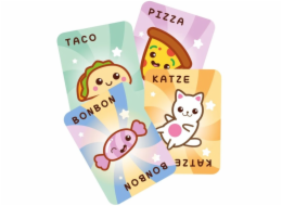 Asmodee Taco Cat Pizza Junior, karetní hra