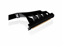 Thermaltake PCI-E 4.0 duální 90° rozšiřující kabel (černý, 40 cm)