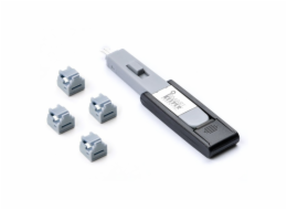 SmartKeeper Mini RJ11 Port Blocker šedý 4 Stk.+Key