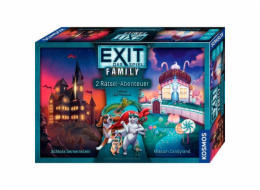 KOSMOS EXIT - Rodinná hra: Hrad z obyčejného kamene / Mise Candyland, Párty hra