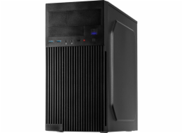 Inter-Tech Inter-Tech Geh IT-6521 černé pouzdro Micro-Tower 2xUSB 3.2 Gen 1