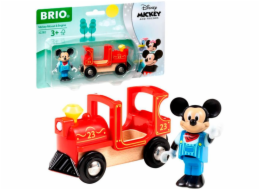 BRIO Disney Mickey a přátelé Lokomotiva Mickey Mouse, vlak