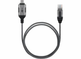 goobay Ethernetový adaptérový kabel USB-C 3.2 Gen2 > RJ-45, Slim