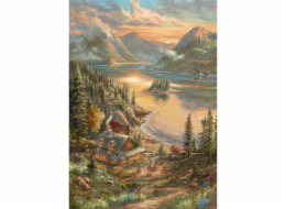 Schmidt Spiele Thomas Kinkade Studios: Nádhera na břehu jezera, Puzzle